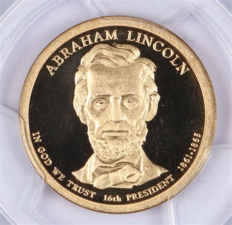 how much is an abraham lincoln dollar coin worth
